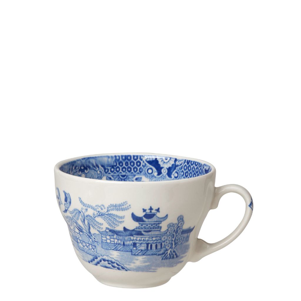 Blue Willow Breakfast Cup – Burleigh Pottery - Main Image