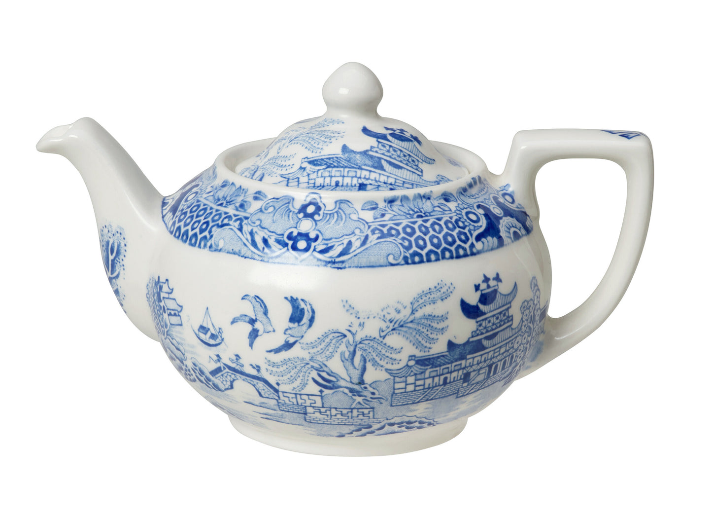 Blue Willow Small Teapot Seconds