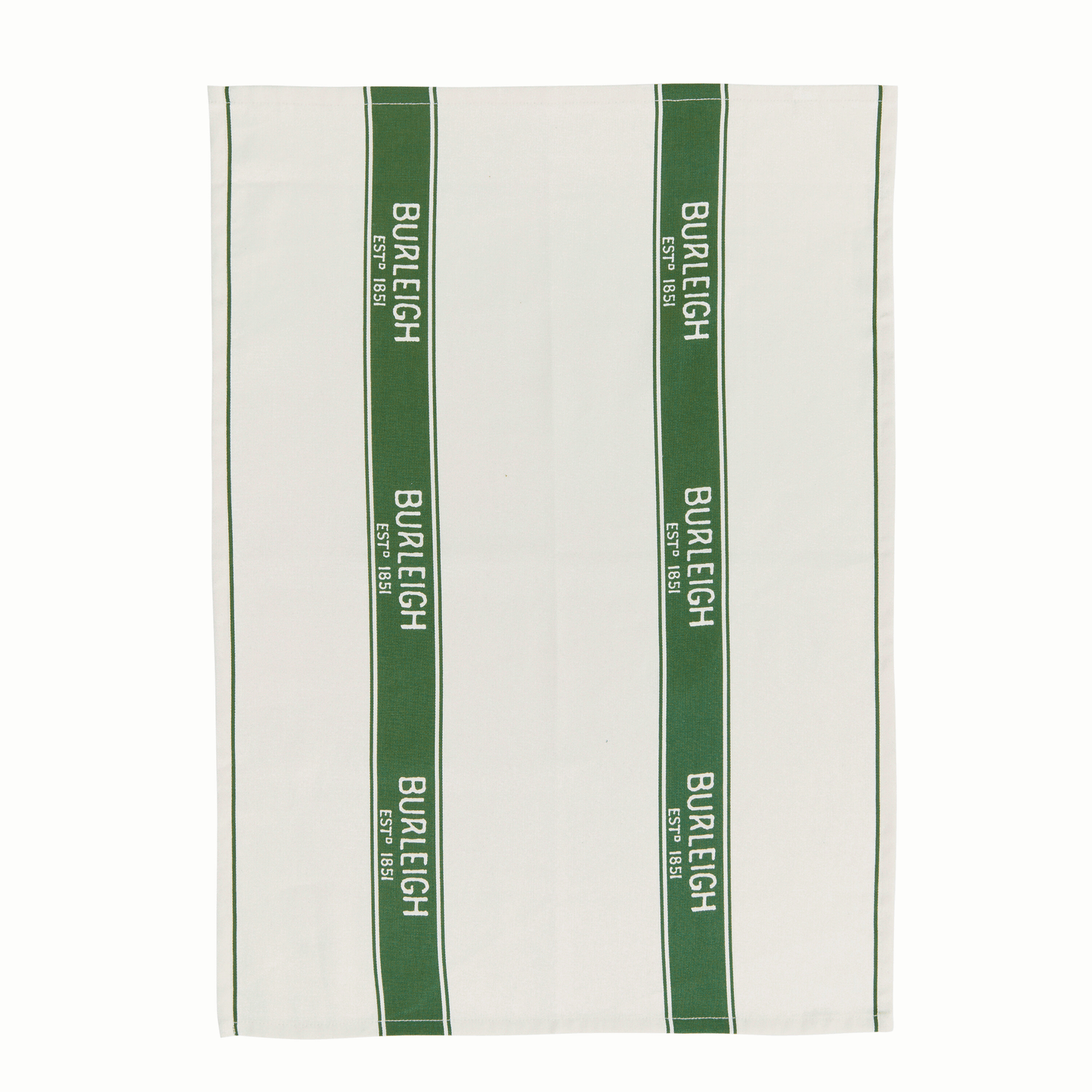 Burleigh x Bedeck of Belfast Green Hibiscus Tea Towel, Pack of 2