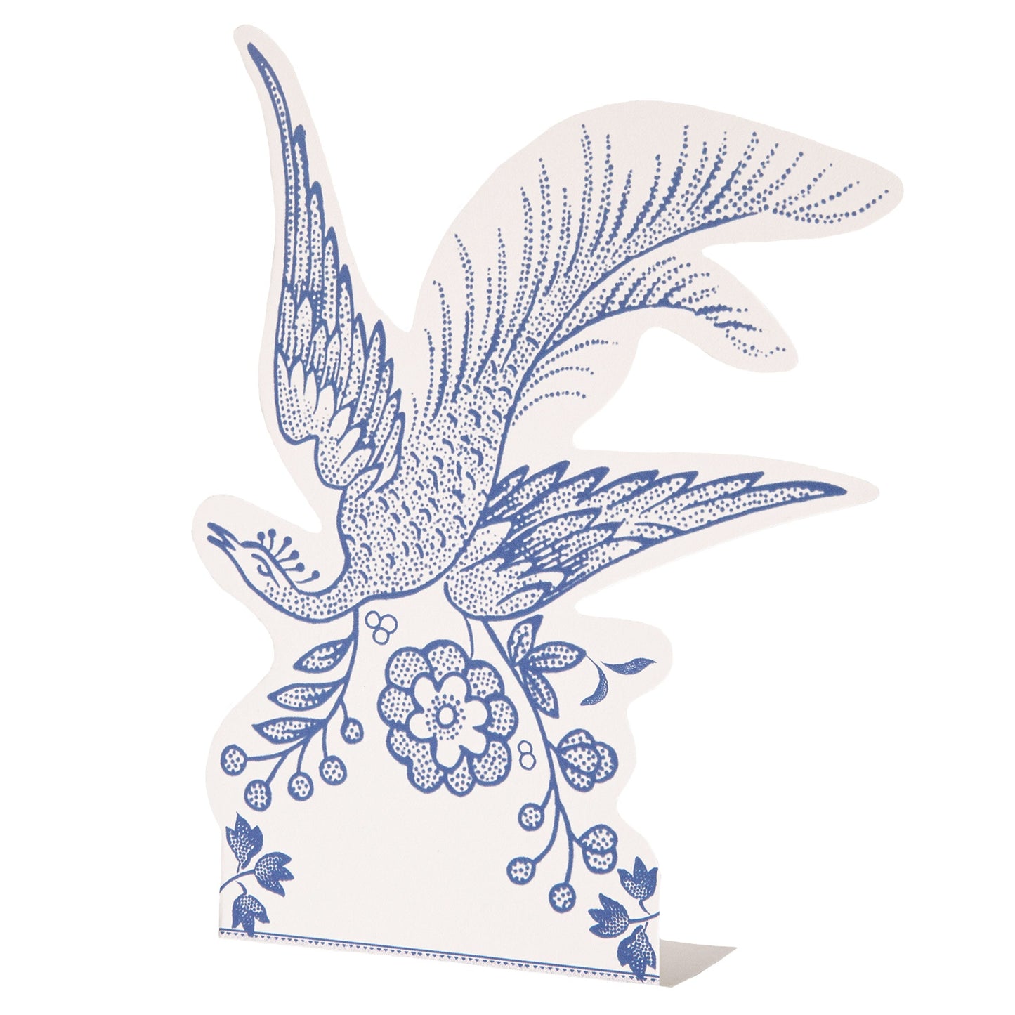 Burleigh x Hester & Cook Blue Asiatic Pheasants Place Cards, Pack of 12