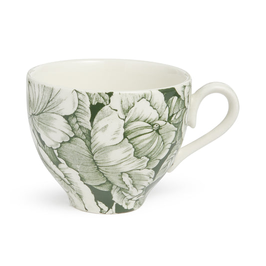 Soho Home The Ned Green Hibiscus Teacup Seconds
