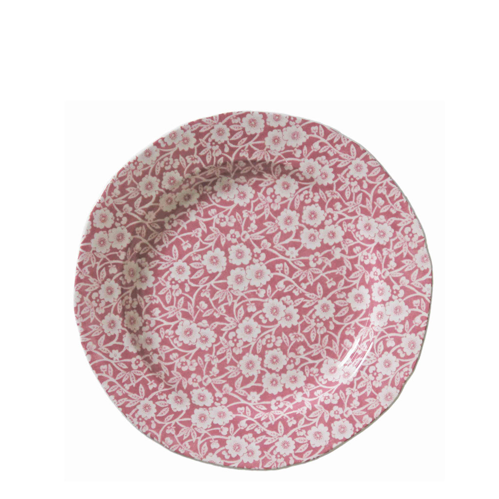Pink Calico Plate 21.5cm/8.5"