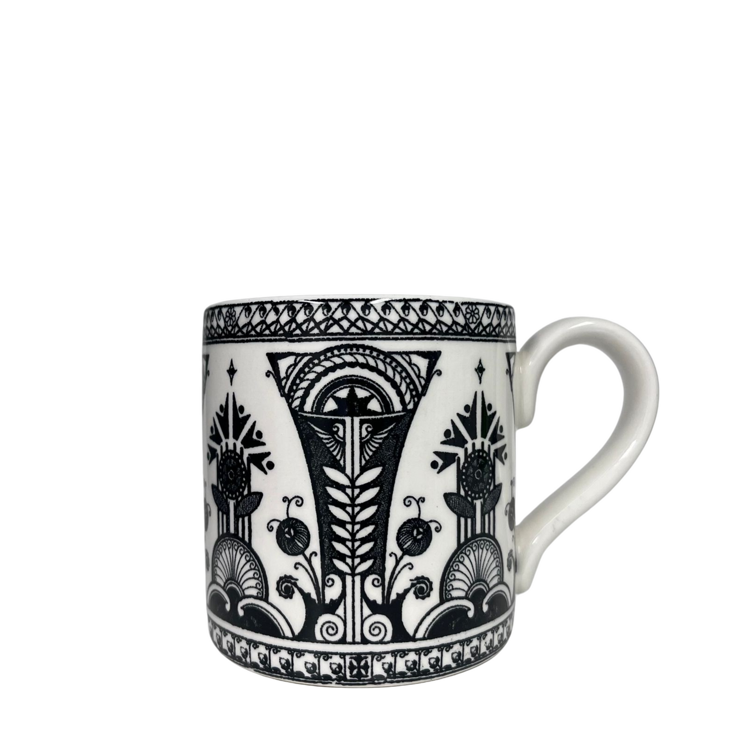 Black Palisade Mug 124ml 0.5pt Seconds