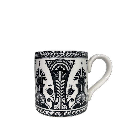 Black Palisade Mug 124ml 0.5pt Seconds