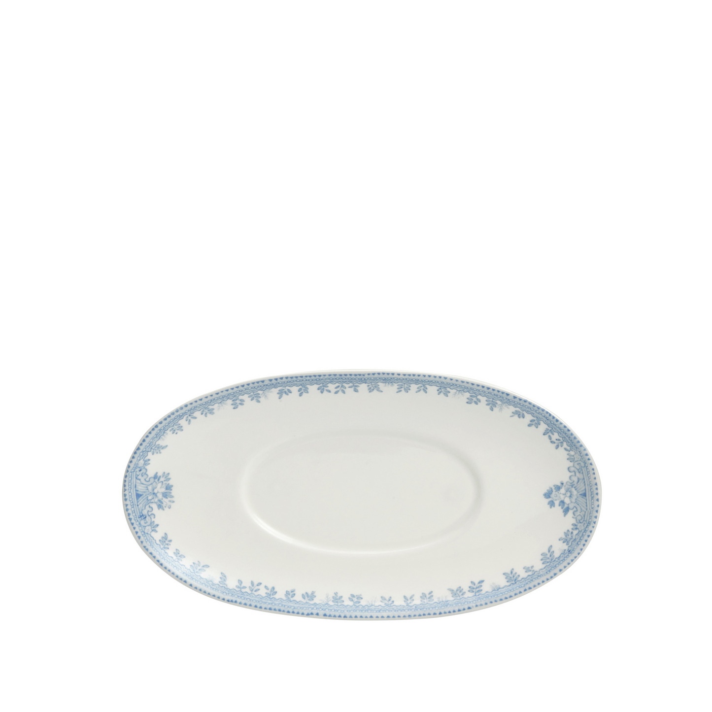 Blue Asiatic Pheasants Archive Gravy Boat Stand Seconds