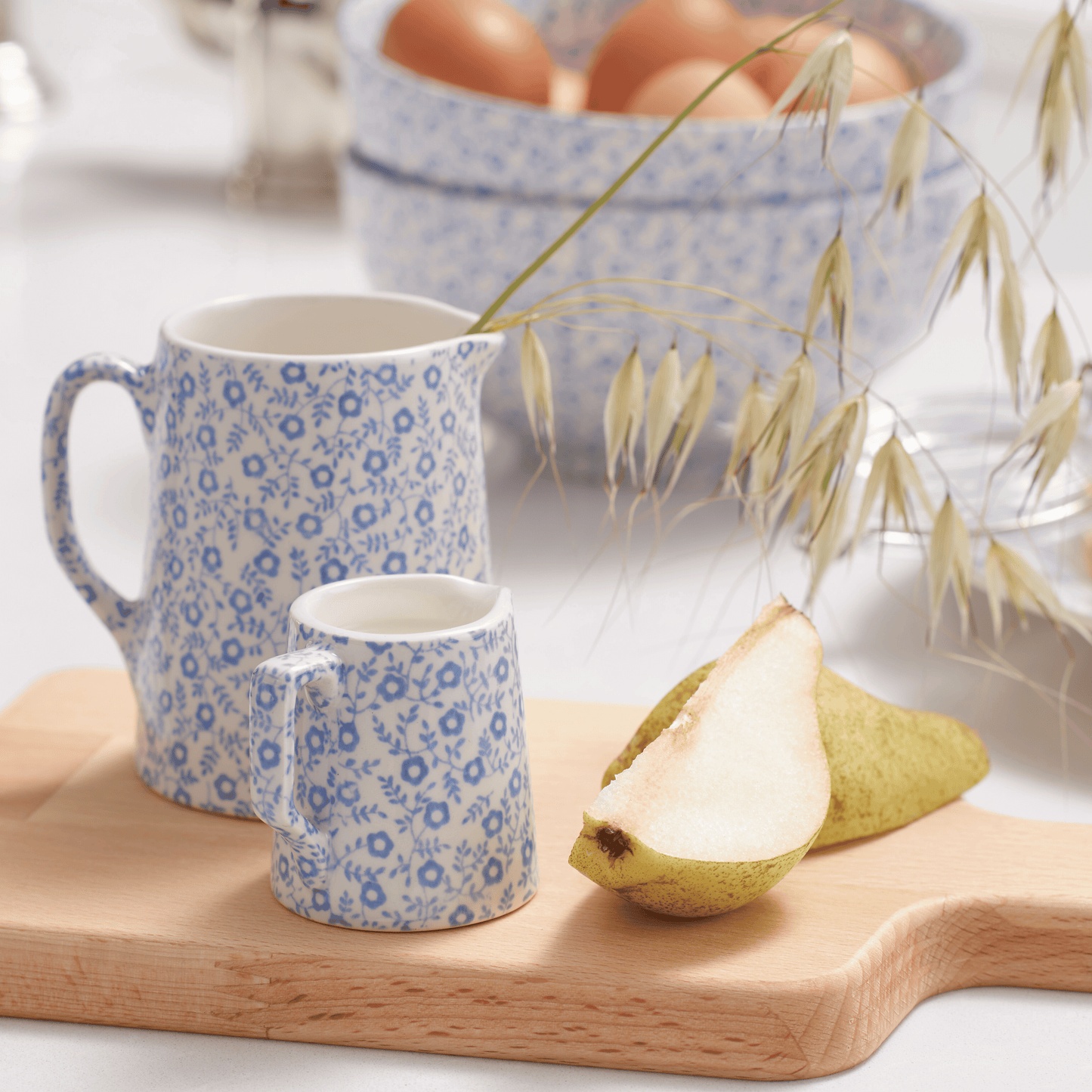 Pale Blue Felicity Mini Tankard Jug 160ml/0.25pt Seconds