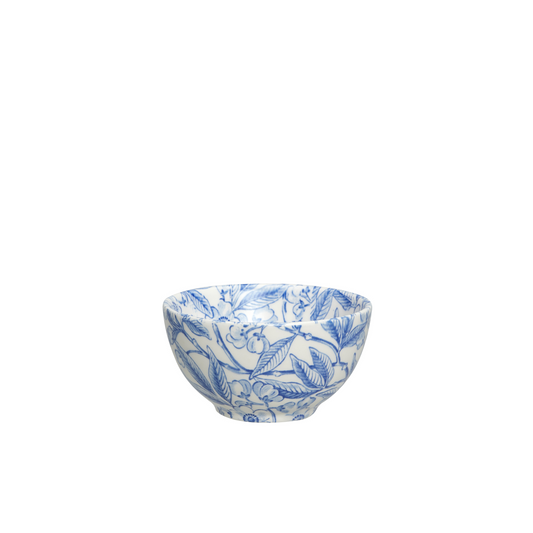 Fortnum & Mason Blue Prunus Blue Sugar Bowl 9.5cm