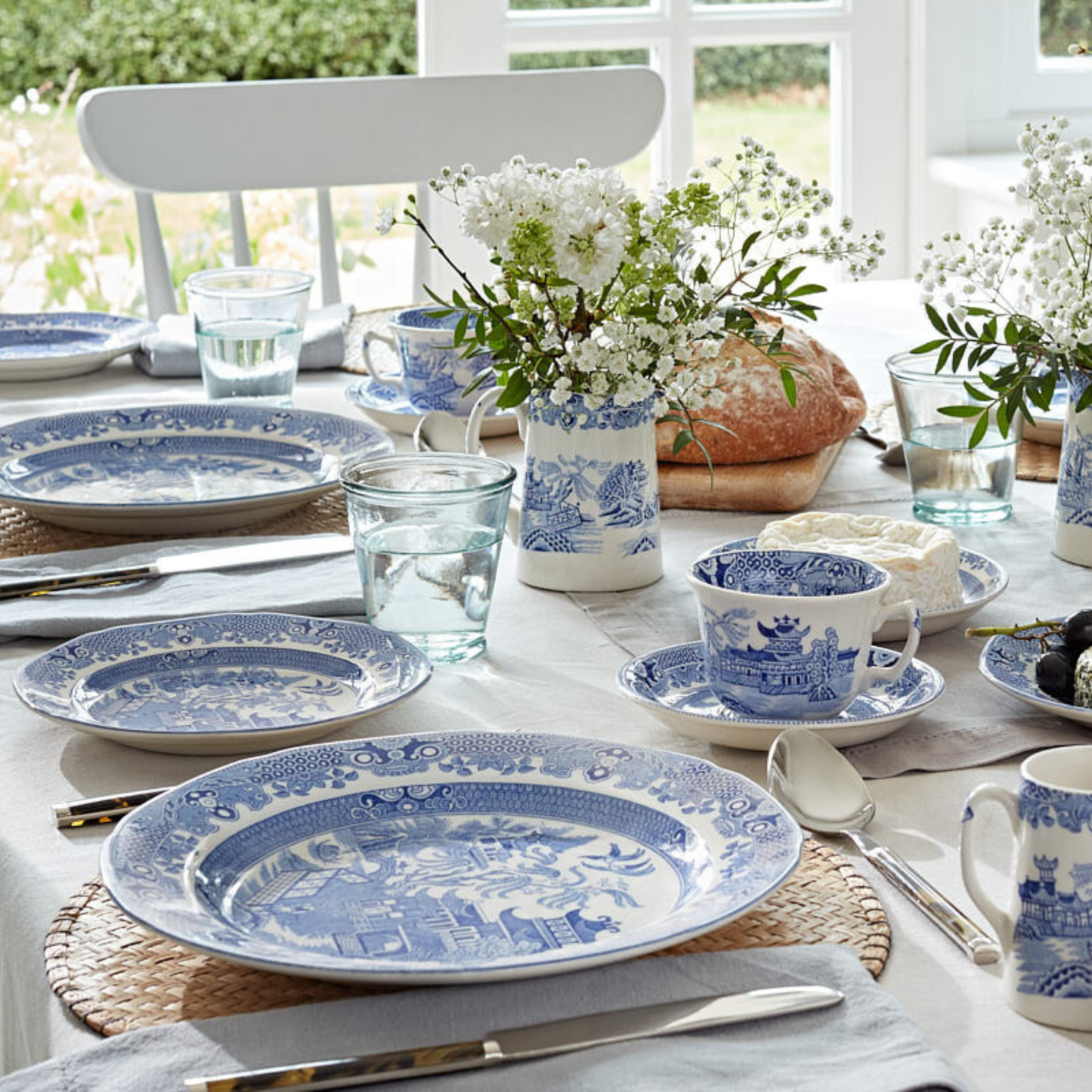 Blue Willow Plate 19cm/7.5"