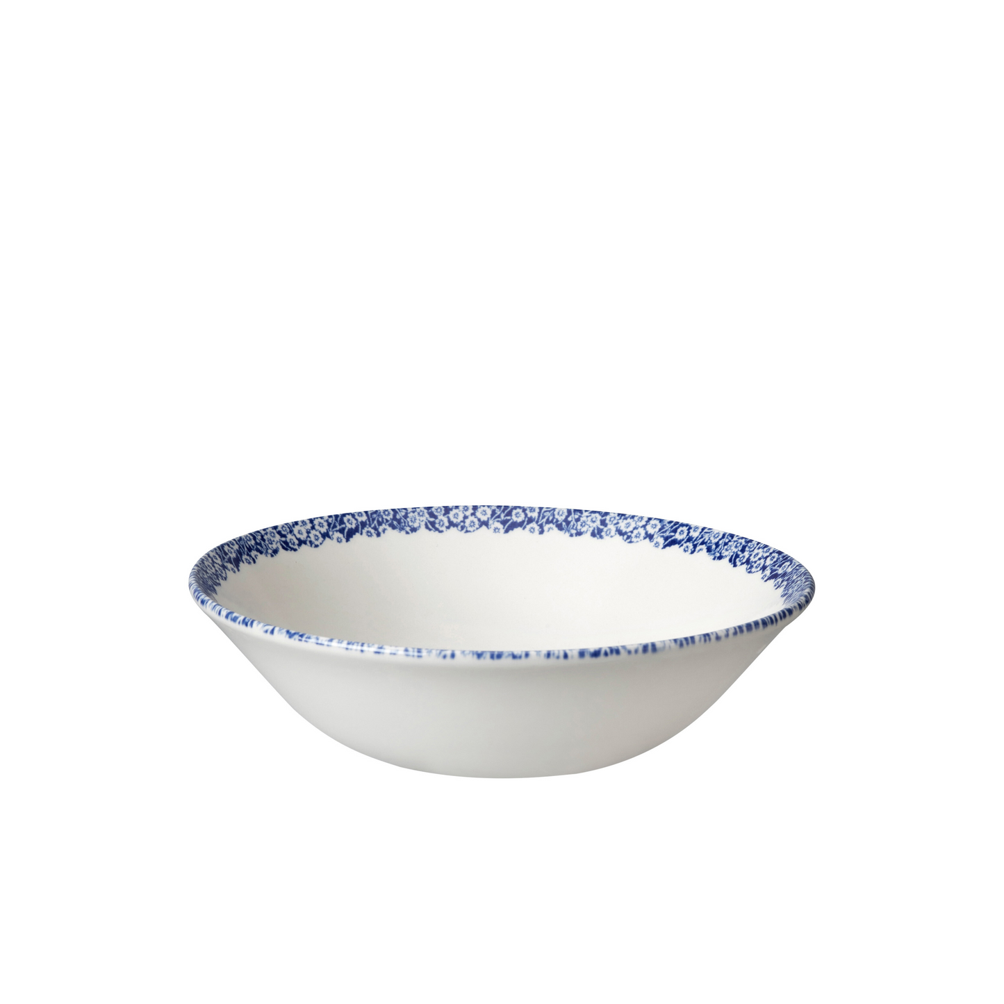 Blue Calico Cat Cereal Bowl Seconds