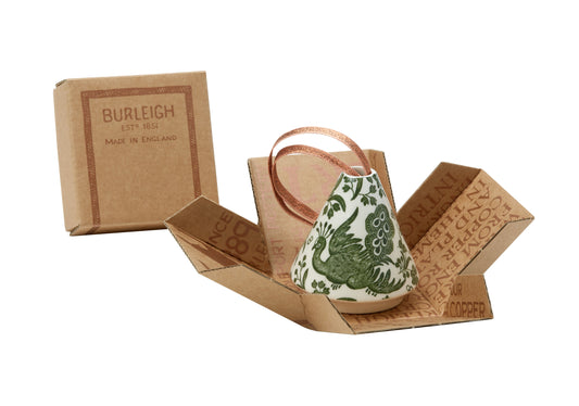 Green Regal Peacock Modeller's Decoration, Gift Boxed