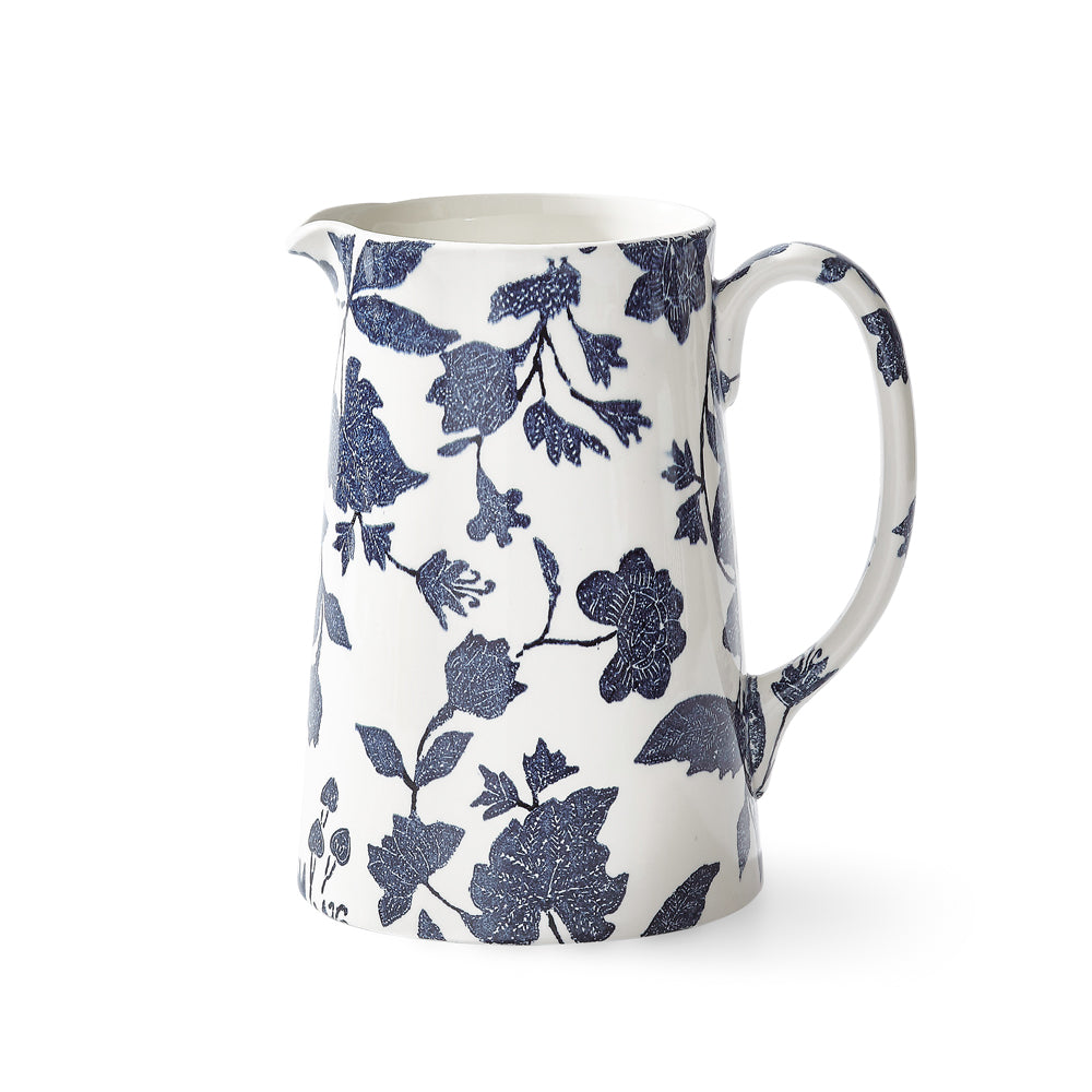 Garden Vine Indigo Tankard Pitcher