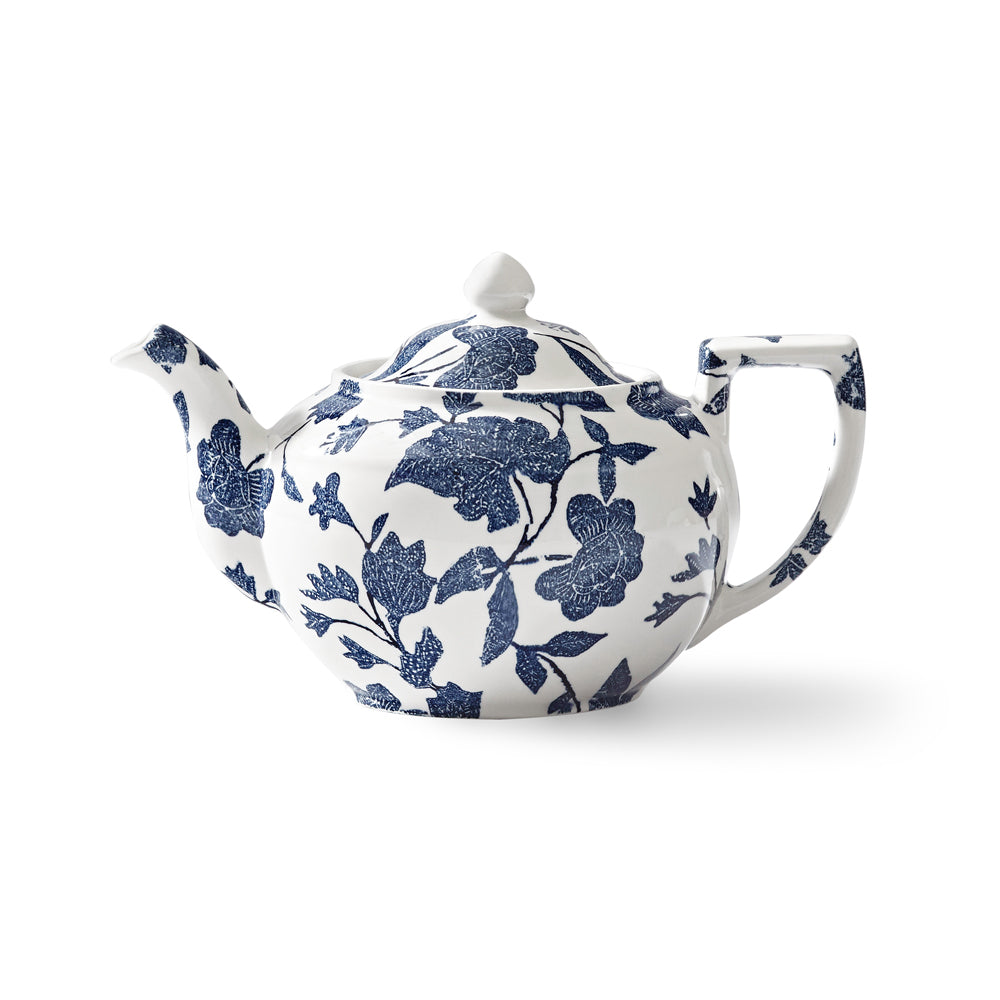 Garden Vine Indigo Large Teapot