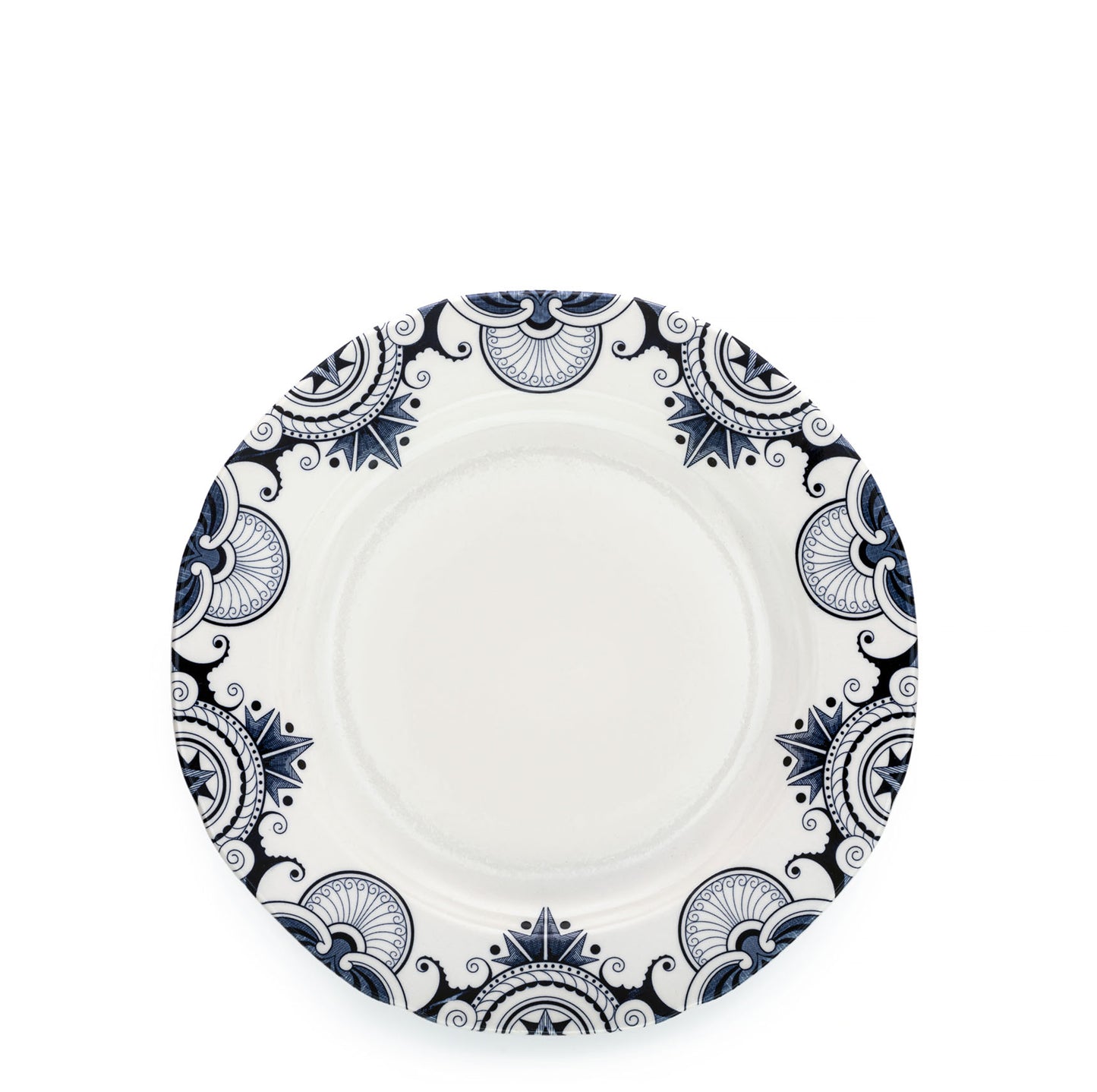 Ink Blue Palisade Plate 21.5cm