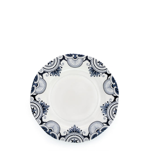 *Discontinued* Ink Blue Palisade Plate 19cm Seconds