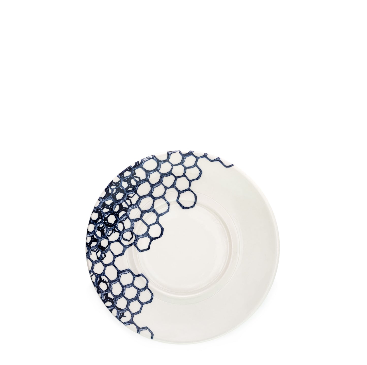 Ink Blue Pollen Coffee Saucer Seconds