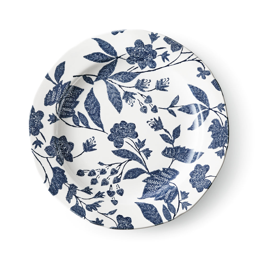 Garden Vine Indigo Dinner Plate