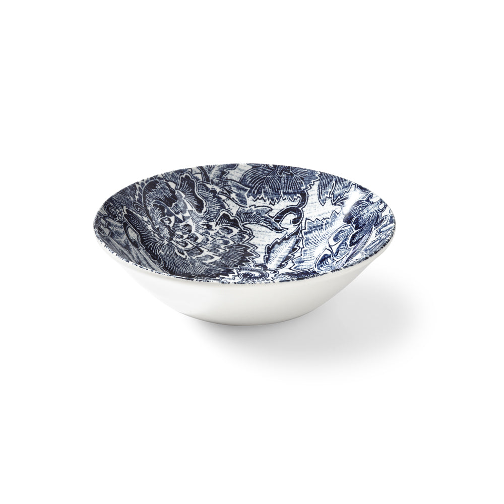 Faded Peony Indigo Cereal Bowl