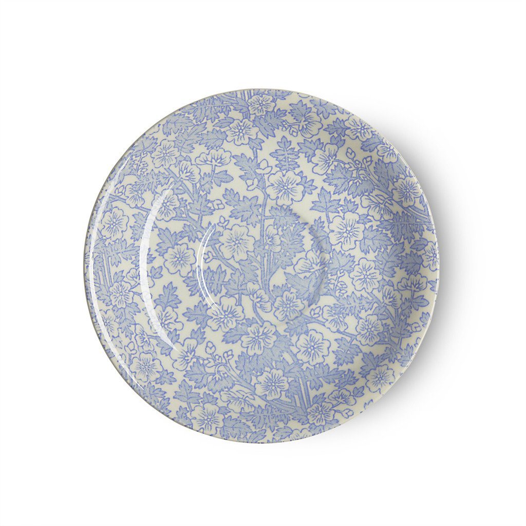 Breakfast Saucer - Blue Burgess Chintz Breakfast Saucer