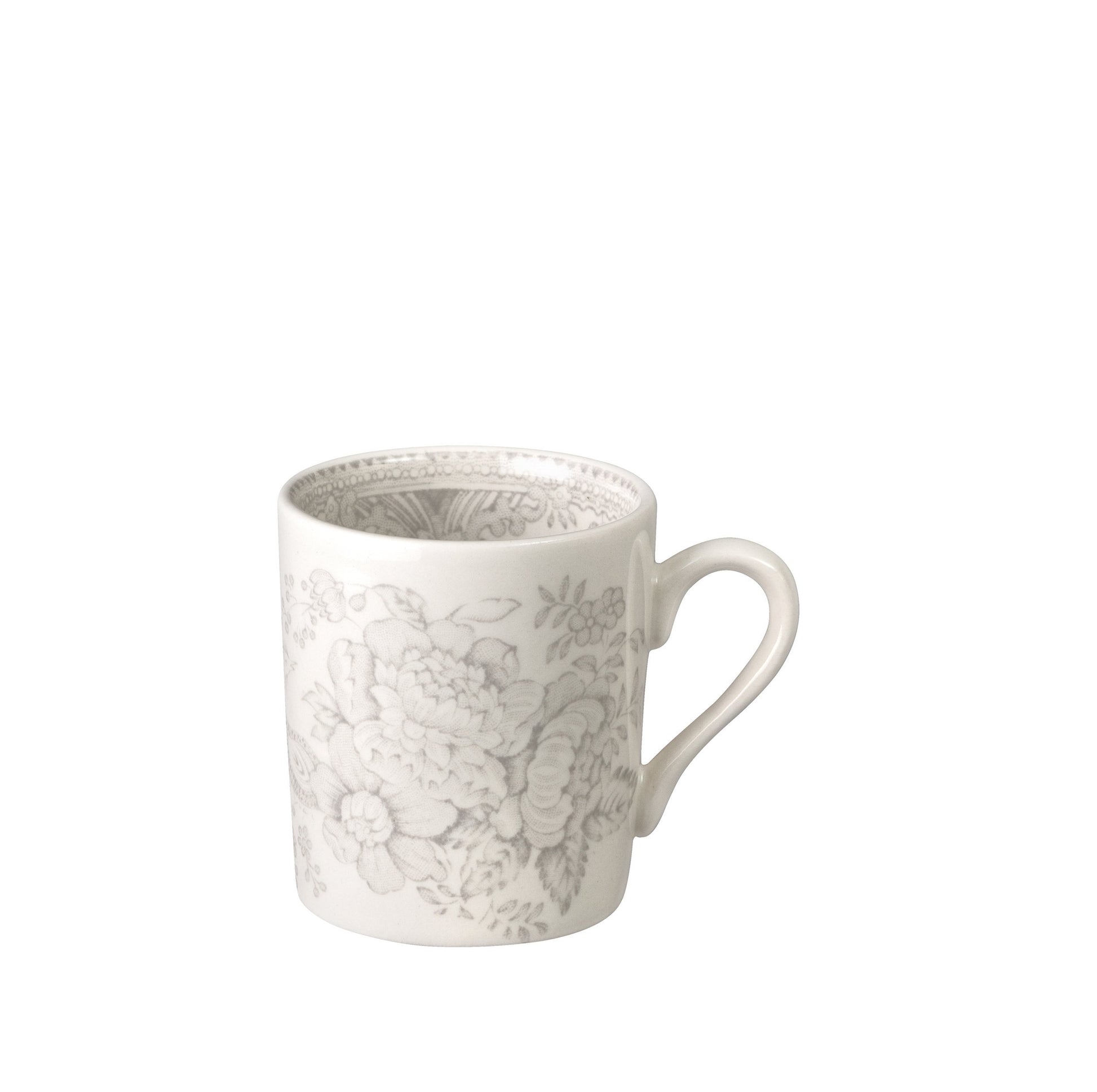 Dove Grey Asiatic Pheasants Espresso Cup