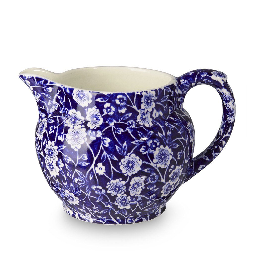 Dutch Jug - Blue Calico Small Dutch Jug 284ml/0.5pt