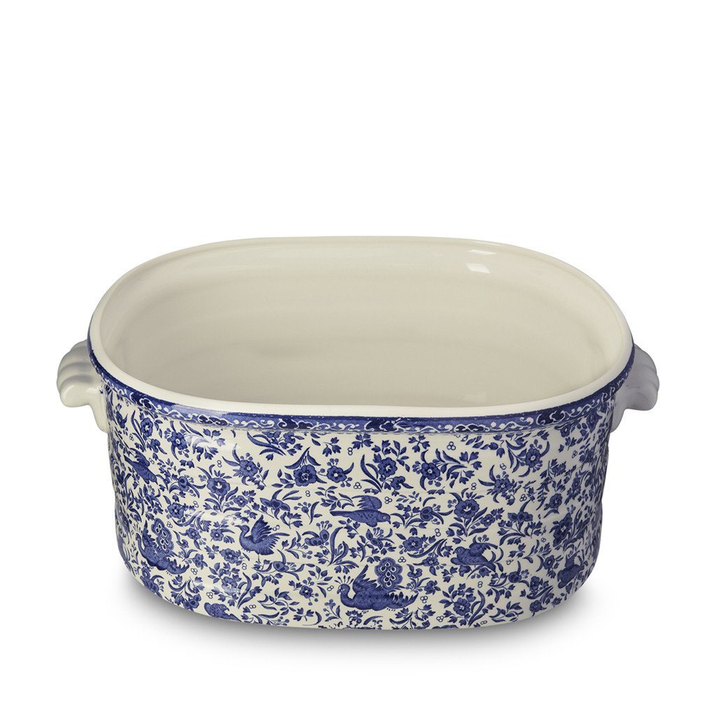 Foot Bath - Blue Regal Peacock Foot Bath Seconds