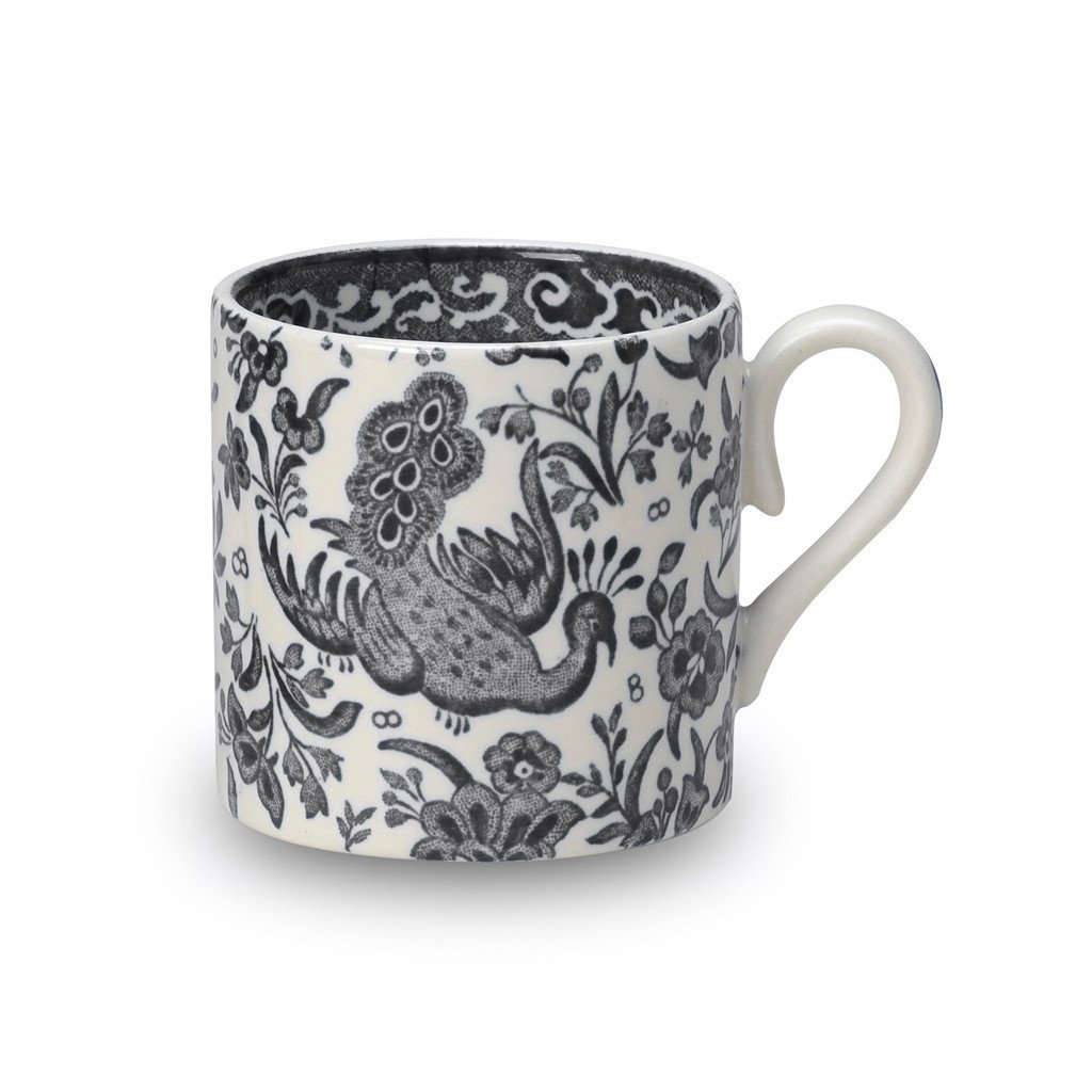 Mini Mug - Black Regal Peacock Mini Mug Seconds