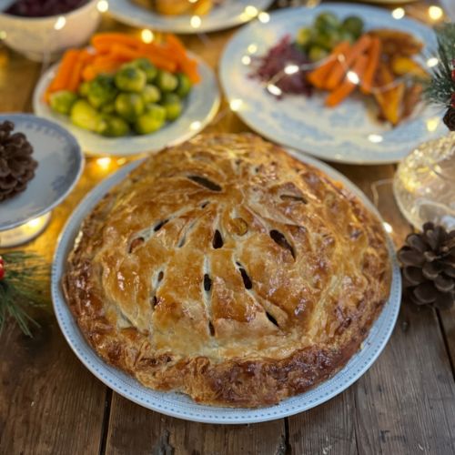 Christmas Recipe: Vegan Roasted Vegetable & Lentil Pithivier