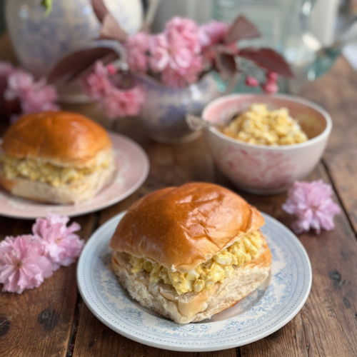 Classic Japanese Egg Salad Sandwich, Tamago Sando
