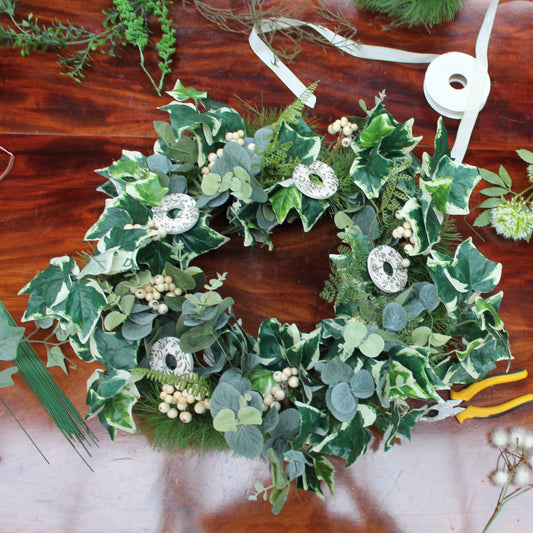 Your Festive Wreath Workshop, at Home