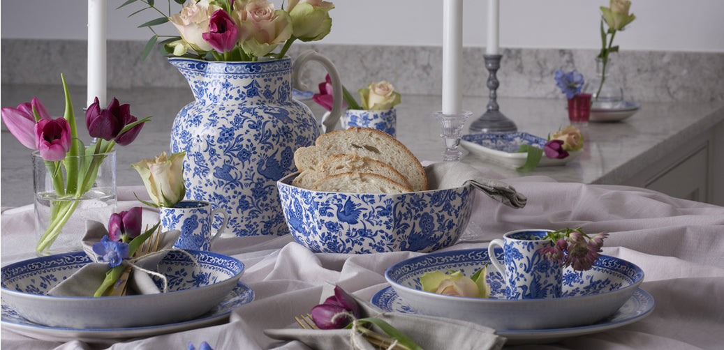 Blue Regal Peacock Seconds – Burleigh Pottery