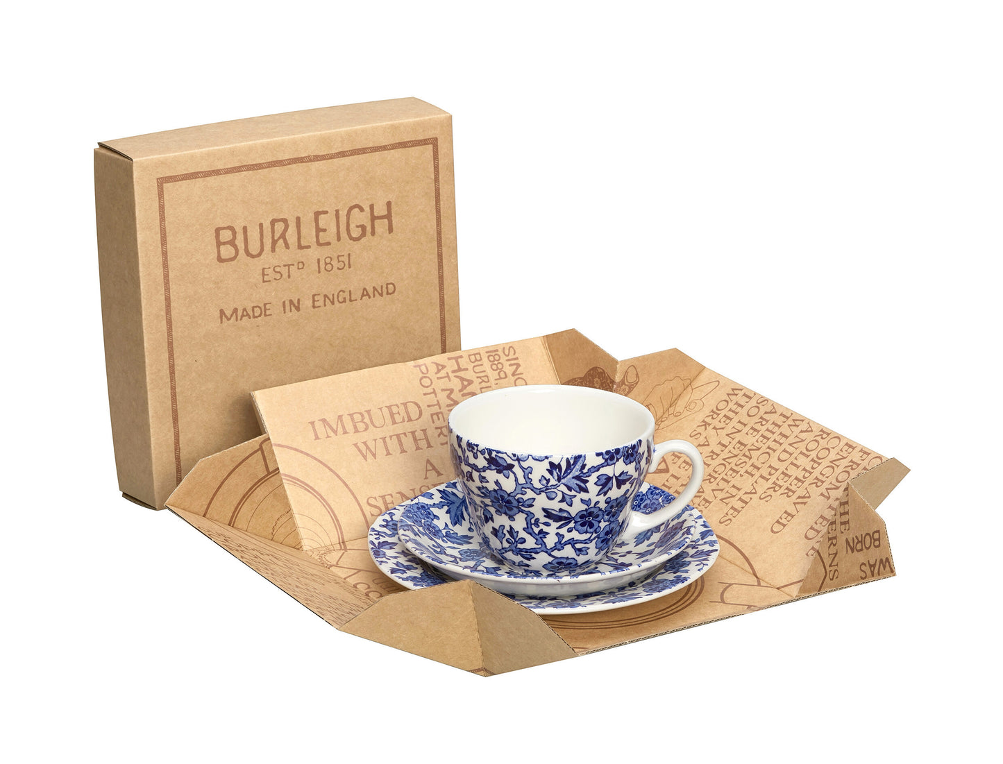 Blue Arden Breakfast Cup Gift Set