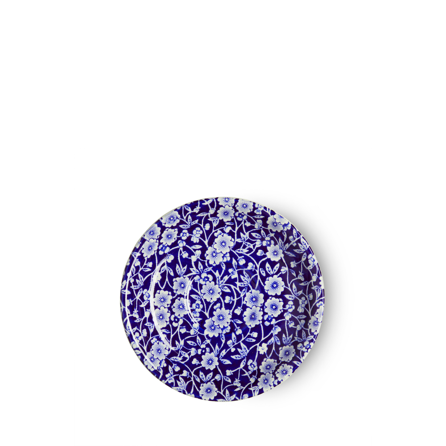 Blue Calico Tea Saucer Seconds