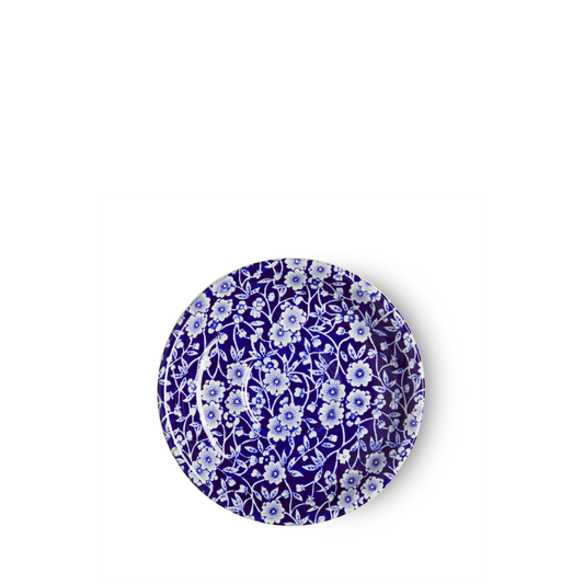 Blue Calico Tea Saucer