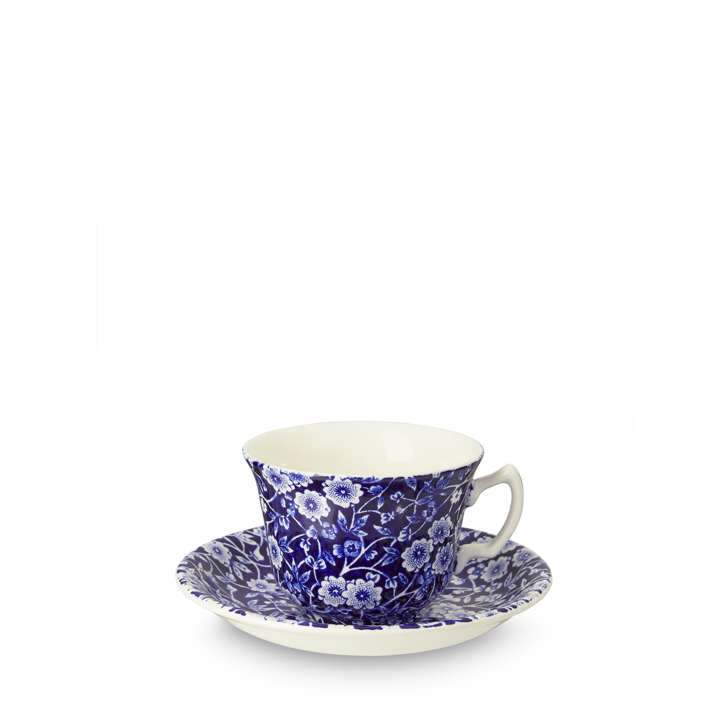 Blue Calico Tea Saucer Seconds