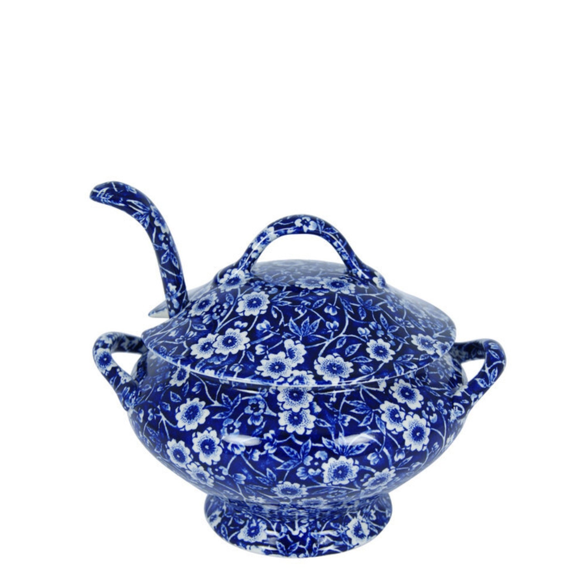 Blue Calico Dinnerware – Plates, Teapots & More | Burleigh Pottery