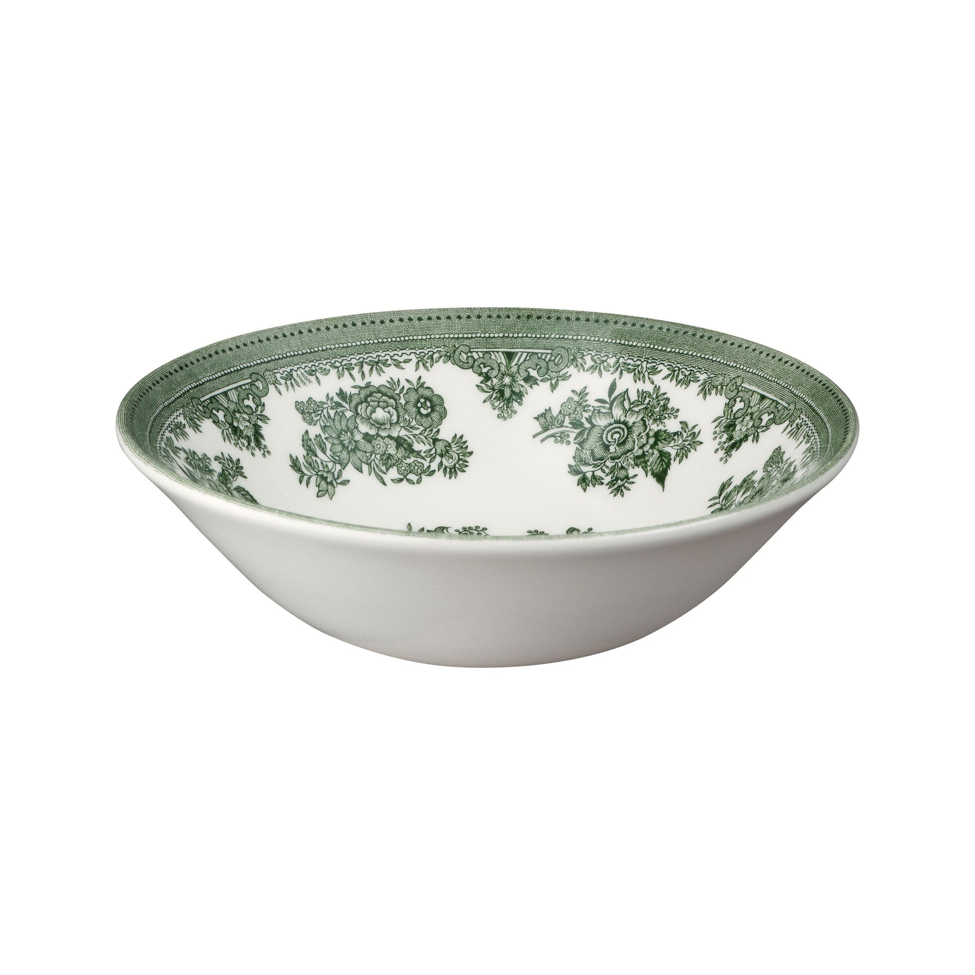 Green Asiatic Pheasants Cereal Bowl 16cm/6.25" Seconds