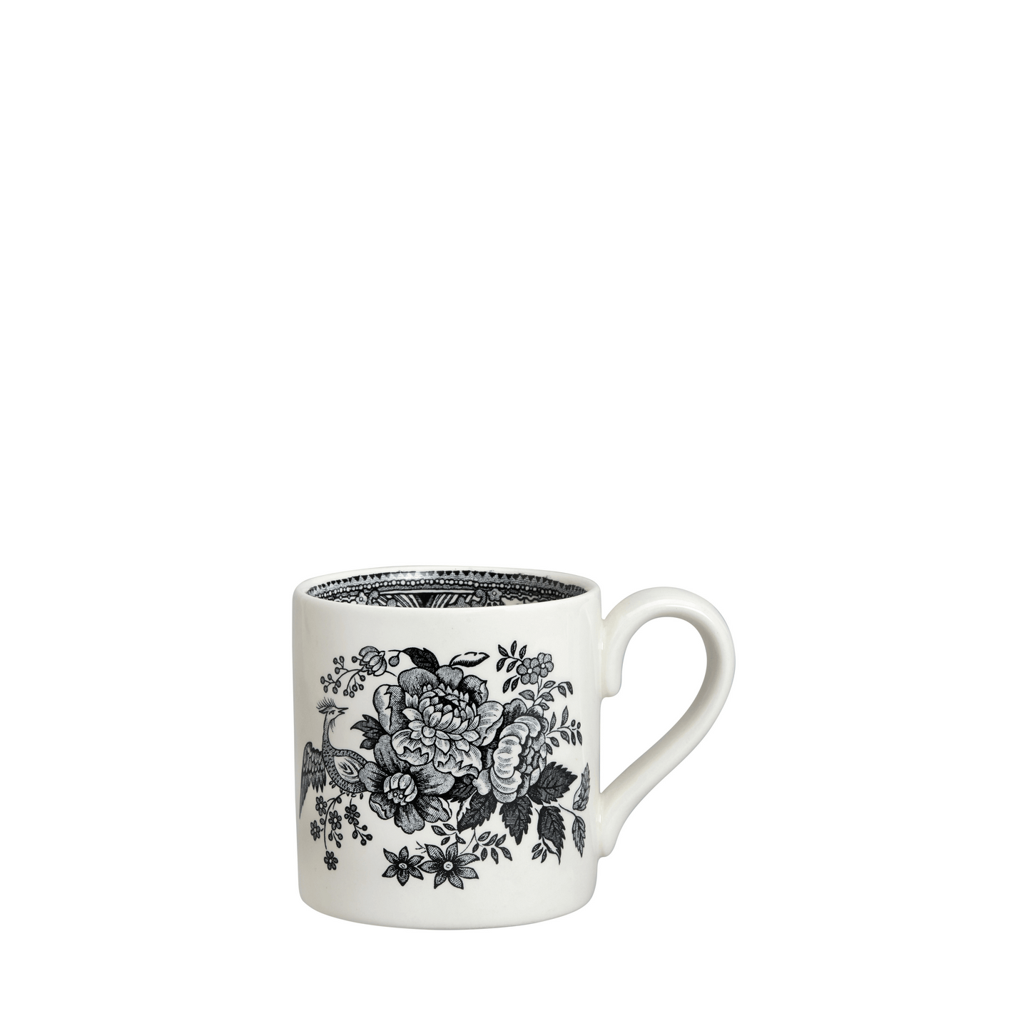 Black & White Asiatic Pheasants Mug 284ml/0.5pt