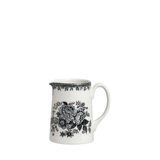 Black & White Asiatic Pheasants Small Tankard Jug 284ml/0.5pt