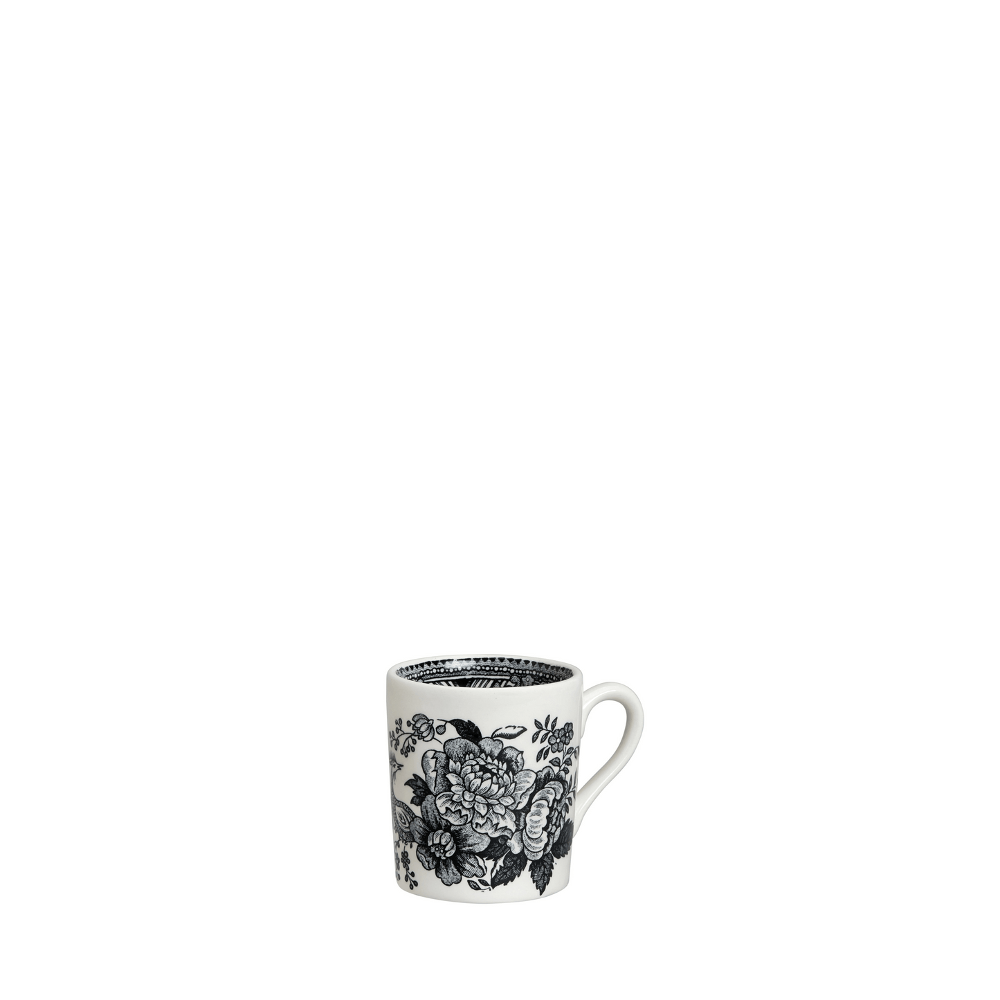 Black & White Asiatic Pheasants Espresso Cup 75ml