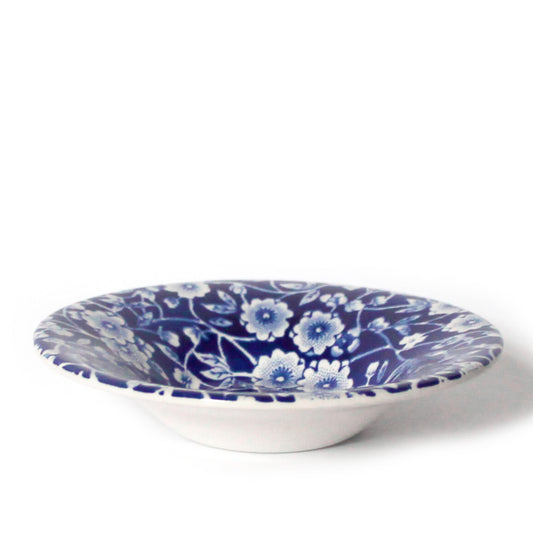 Blue Calico Espresso Saucer Seconds