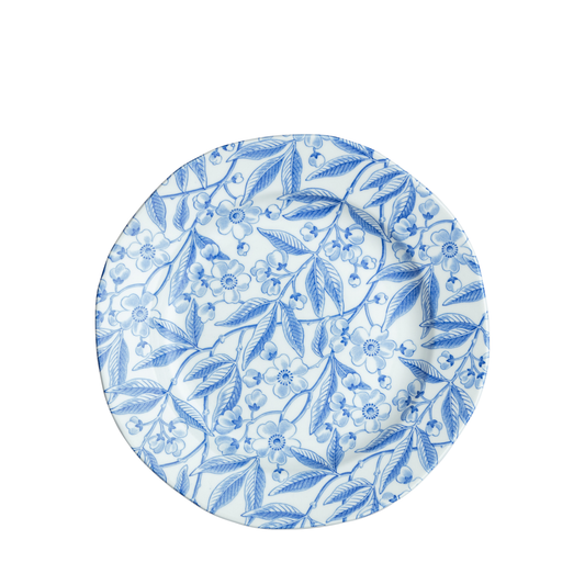 Blue Prunus Plate 19cm