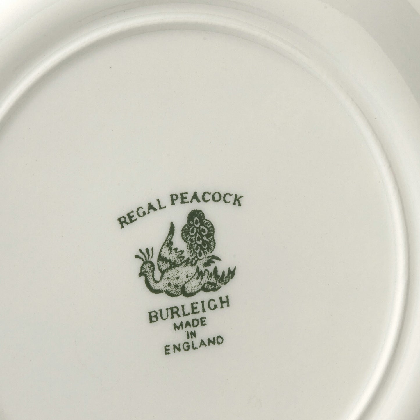 Green Regal Peacock Mini Footed Bowl 12cm/5"
