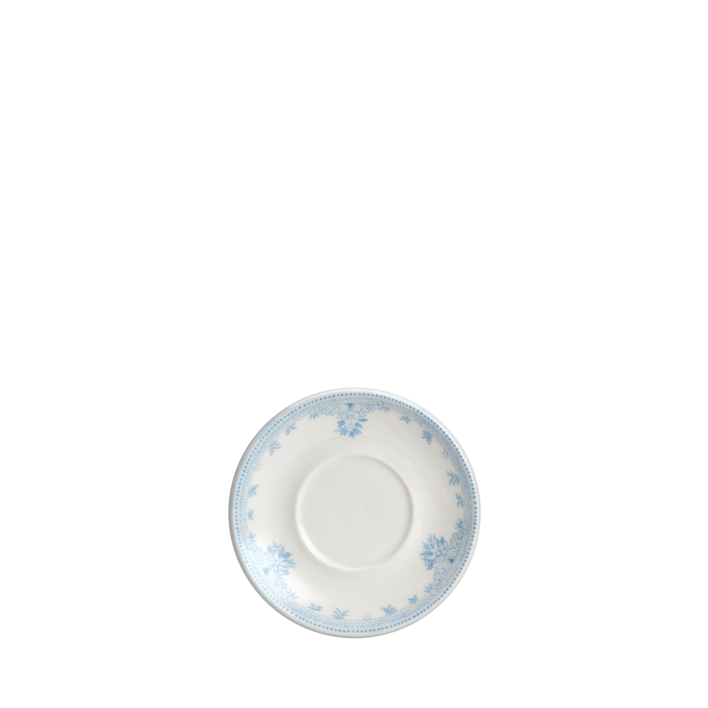 Blue Asiatic Pheasants Espresso Saucer
