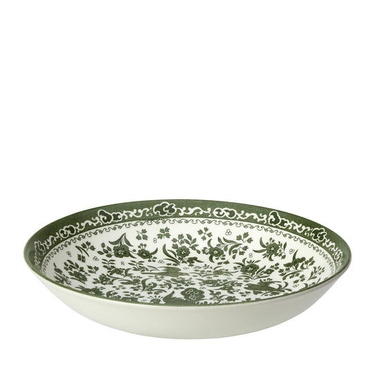 Green Regal Peacock Pasta Bowl 23cm Seconds