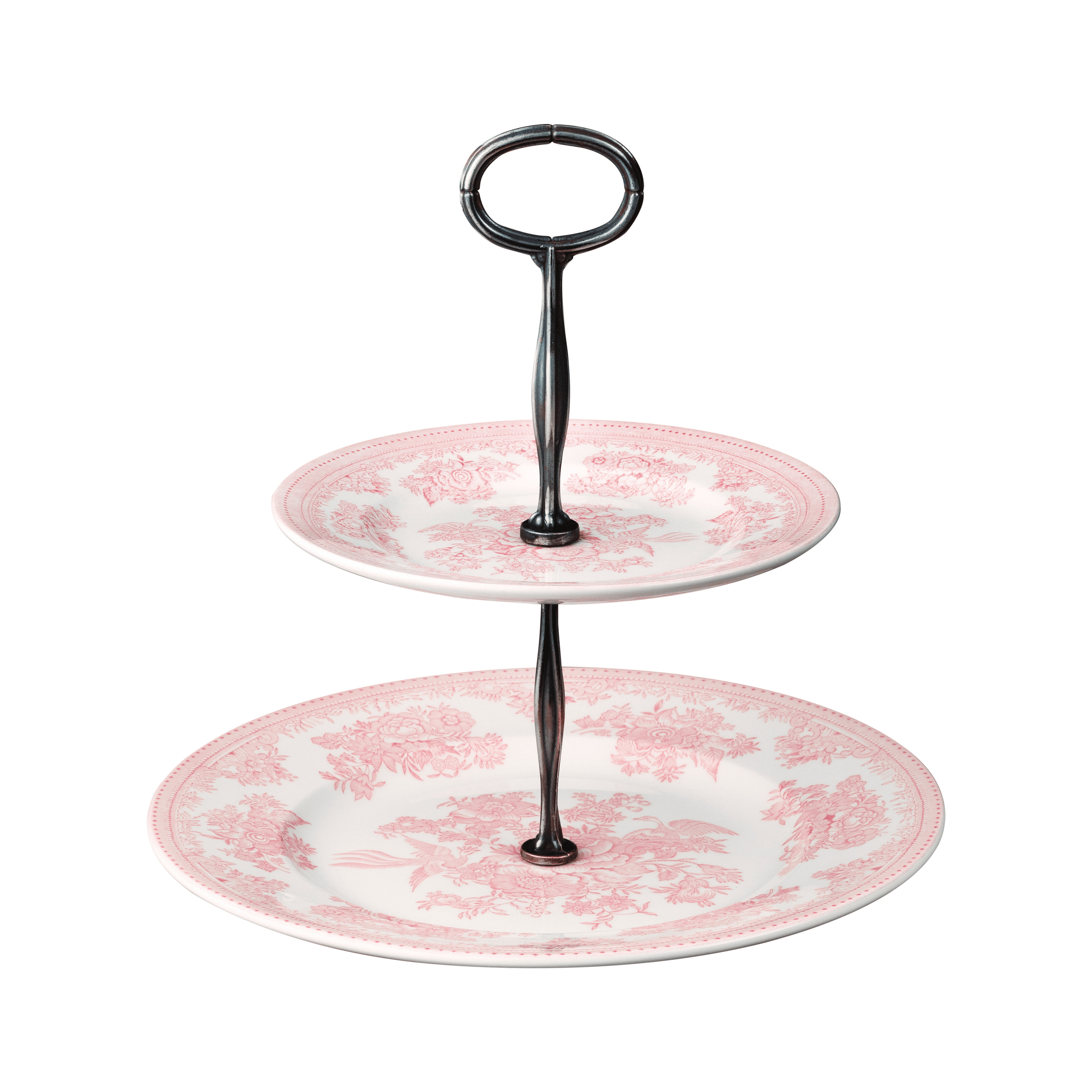 Pink Asiatic Pheasants Plate 約22.5センチ 4枚 Pink Asiatic Pheasants Plate 約22.5センチ 4枚