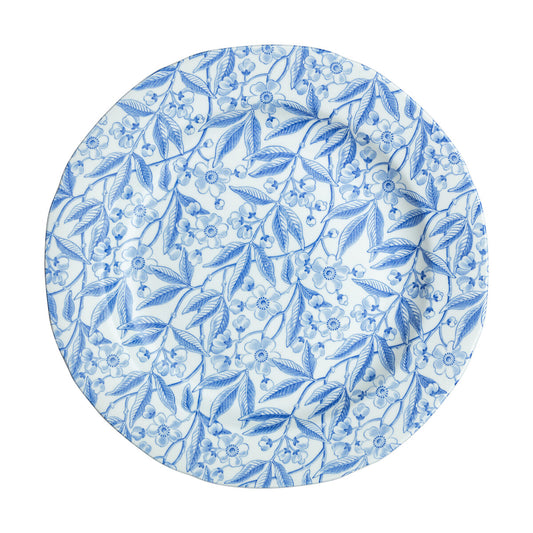 Blue Prunus Plate 26.5cm Seconds