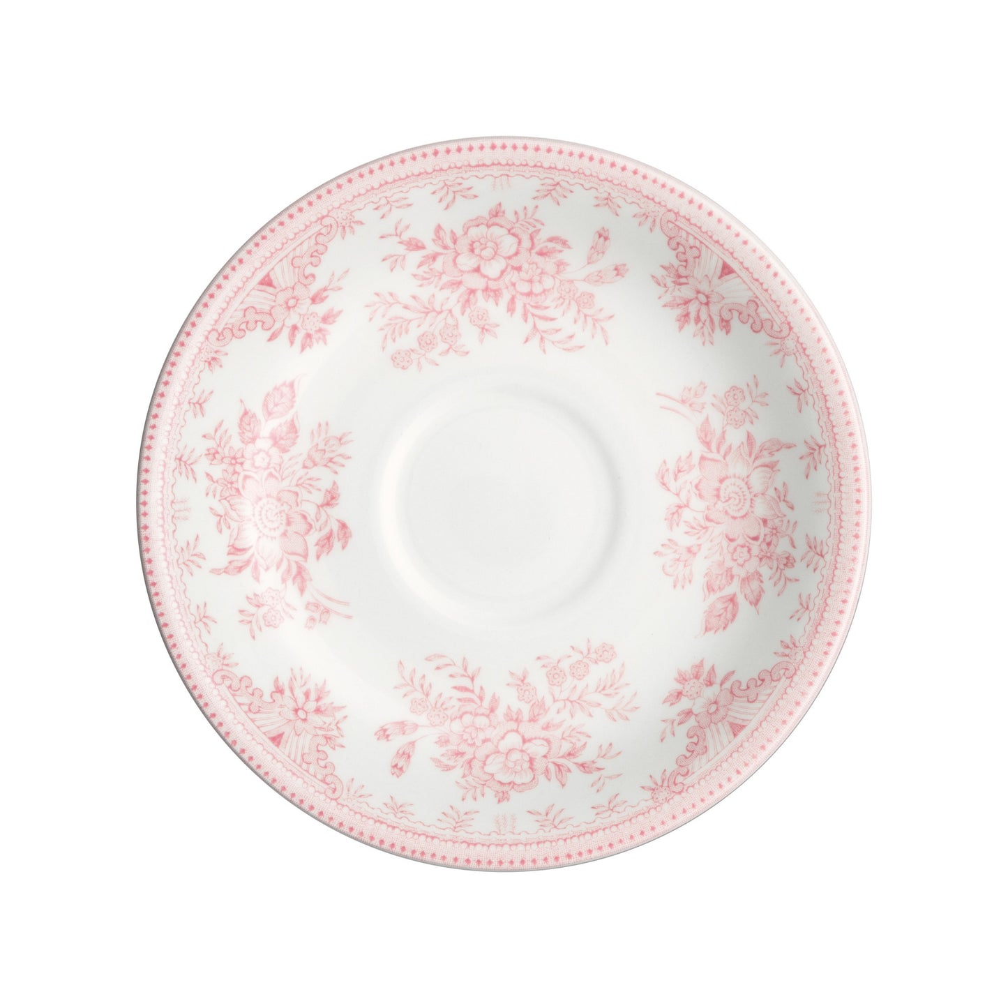 Pink Asiatic Pheasants Tea Saucer Seconds