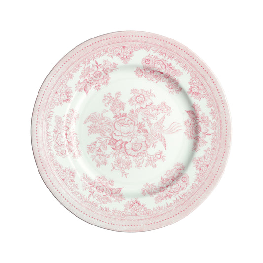Pink Asiatic Pheasants Plate 17.5cm/7" Seconds