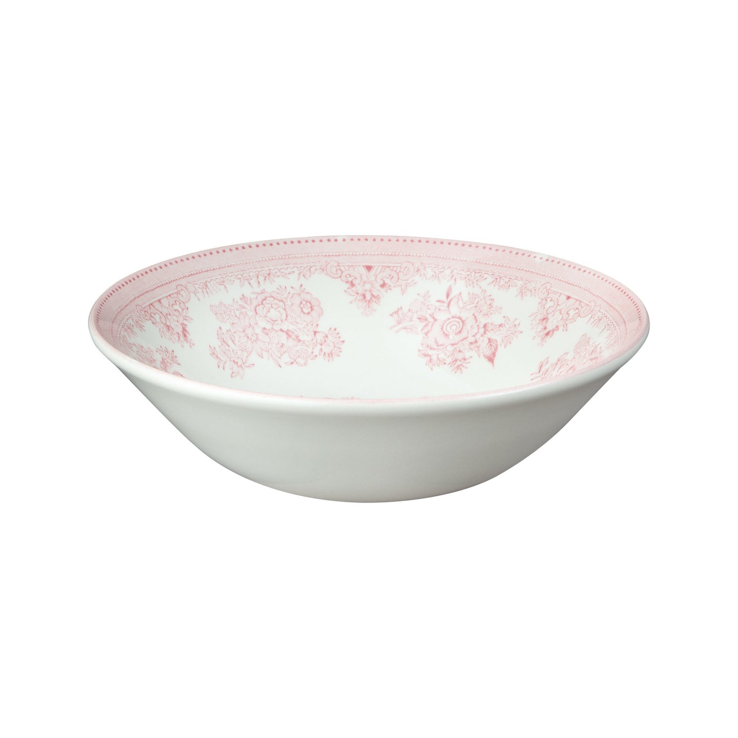 Pink Asiatic Pheasants Cereal Bowl 16cm/6.25"