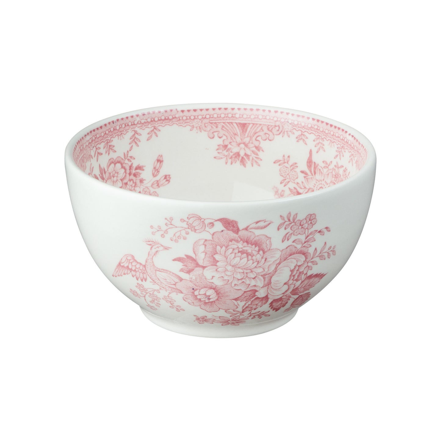 Pink Asiatic Pheasants Mini Footed Bowl 12cm/5"